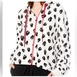 ALICE + OLIVIA Mckenzie Stace Face Hooded Jacket